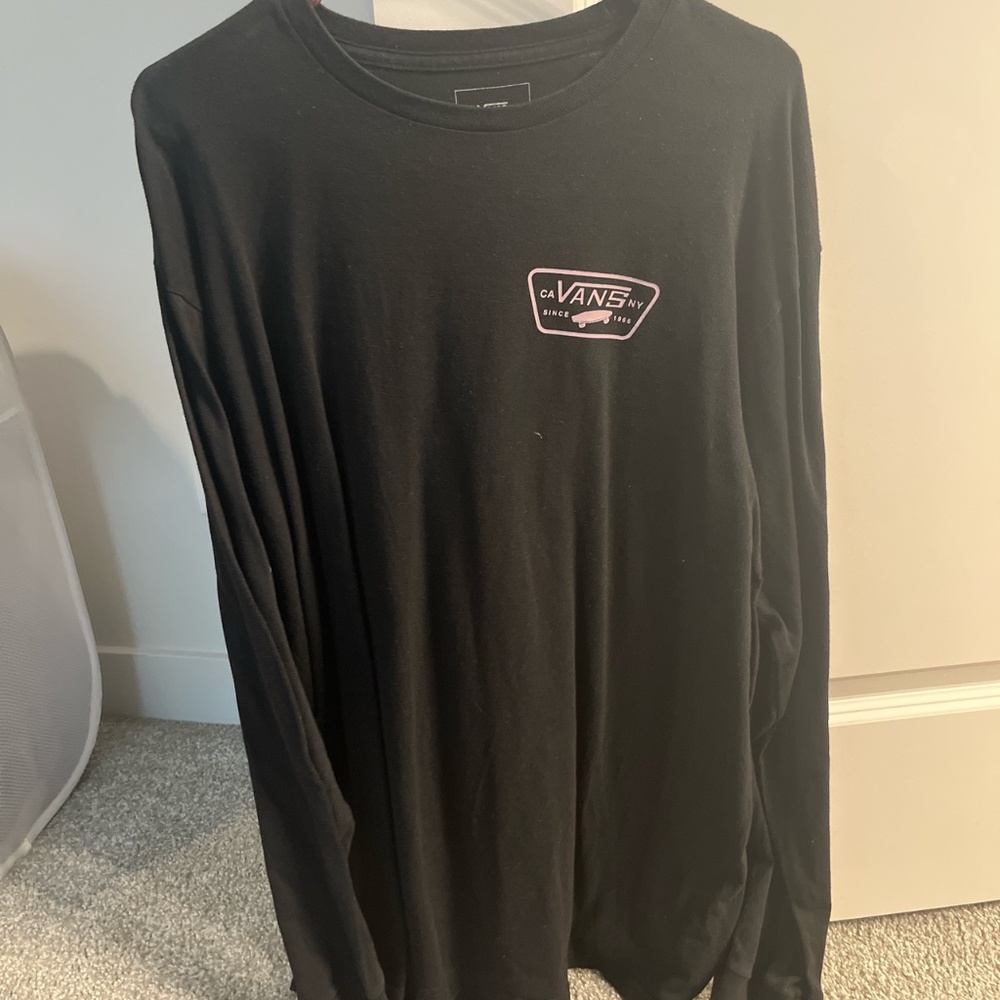 Men’s long sleeve Vans tee
